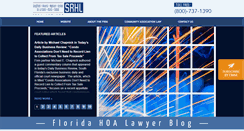 Desktop Screenshot of floridahoalawyerblog.com