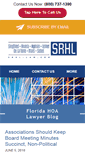 Mobile Screenshot of floridahoalawyerblog.com